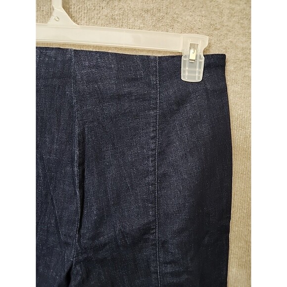 Old Navy Polished Pixie Skinny Ankle Jeans Womens 12 Blue Dark Wash Stretch NEW - Picture 7 of 11